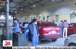 Nguy cơ tái diễn ùn tắc tại các trung tâm đăng kiểm ở Hà Nội