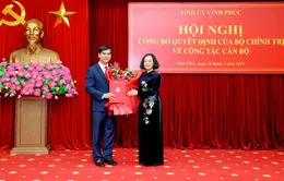 Vĩnh Phúc có tân Bí thư Tỉnh ủy