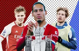 Cuộc đua tam mã tới ngôi vô địch Ngoại hạng Anh: Man City, Liverpool hay Arsenal?
