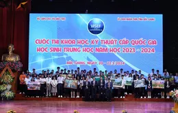 74 đơn vị tham gia Cuộc thi Khoa học, kỹ thuật cấp quốc gia học sinh trung học 2023-2024