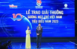 Rapper Đen được vinh danh Gương mặt trẻ Việt Nam tiêu biểu 2023