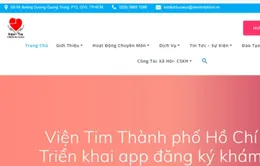 Viện Tim TP Hồ Chí Minh bị tấn công trang web lấy số khám bệnh