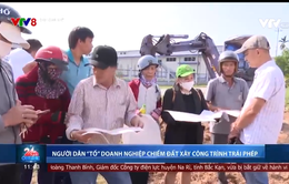 Người dân Quảng Ngãi "tố" doanh nghiệp chiếm đất xây công trình trái phép