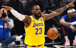 Lebron James và dấu ấn từ cột mốc mới trong sự nghiệp