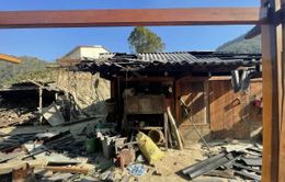 Yên Bái: Lốc xoáy làm thiệt hại 27 ngôi nhà và 2 điểm trường học