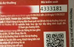 Lừa đảo bằng bưu phẩm có thẻ cào trúng thưởng chứa mã QR