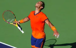 Rafael Nadal gặp thử thách khó tại vòng 1 Indian Wells mở rộng