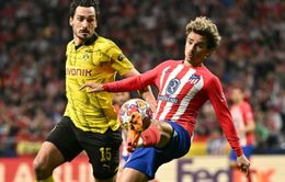 Atletico Madrid giành chiến thắng kịch tính trước Dortmund