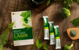 Trẻ hoá làn da nhờ sử dụng Beauty Collagen Lagin kết hợp với rau xanh