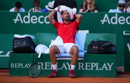 Novak Djokovic dừng bước tại bán kết Monte Carlo Masters