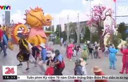 Hàng ngàn người đổ về Suối Tiên trong ngày Giỗ Tổ Hùng Vương
