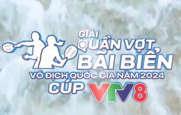 Chuẩn bị cho “Giải Quần vợt bãi biển Vô địch Quốc gia Cup VTV8”