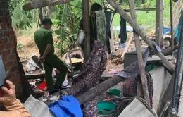 Hai bố con thương vong sau tiếng nổ lớn