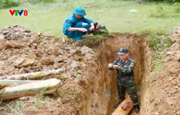 Hủy nổ thành công quả bom sót lại sau chiến tranh ở huyện Nam Đàn, tỉnh Nghệ An