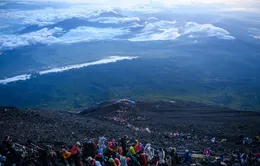 Nhật Bản triển khai hệ thống quản lý người leo núi Phú Sĩ