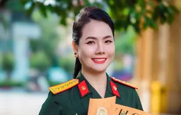 Tân Nhàn, Tự Long đến cổ vũ cô trò Lương Nguyệt Anh