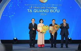 Trao Giải thưởng Tạ Quang Bửu năm 2024 cho 2 nhà khoa học ngành Vật lý và Môi trường