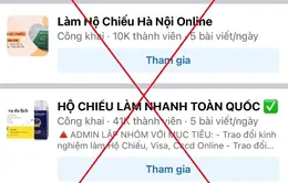 Nguy cơ lộ lọt thông tin cá nhân khi nhờ "cò" làm hộ chiếu nhanh