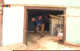 Khắc phục tình trạng cát tràn do mưa lớn tại Phan Thiết