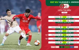 Vòng 21 V.League 2023-24: Căng như dây đàn!