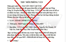 Mạo danh nhân viên VTVcab lừa đảo chiếm đoạt tài sản