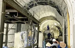 Chưa thể thông hầm đường sắt Chí Thạnh như dự kiến ban đầu