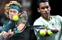 Andrey Rublev và Felix Auger Aliassime vào chung kết đơn nam Madrid mở rộng