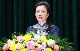 Bà Lê Thị Thu Hồng điều hành hoạt động của Tỉnh ủy Bắc Giang
