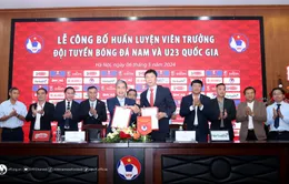 Ông Kim Sang Sik chính thức đảm nhiệm vị trí HLV trưởng Đội tuyển Nam và Đội tuyển U23 quốc gia