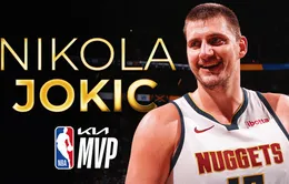 Nikola Jokic giành danh hiệu MVP NBA lần thứ 3