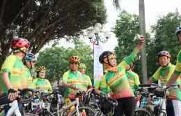 Phong trào đạp xe rèn luyện sức khỏe của các cựu chiến binh U70