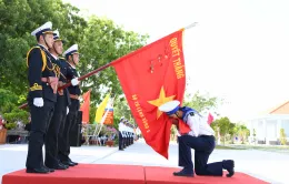 Trang nghiêm, ý nghĩa Lễ tuyên thệ chiến sĩ mới tại Vùng 5 Hải quân