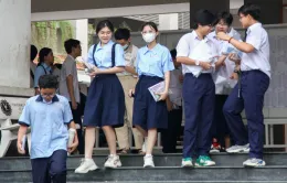 Thí sinh tại TP Hồ Chí Minh hoàn thành kỳ thi tuyển sinh vào lớp 10