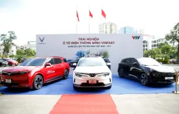 Trải nghiệm ô tô điện VinFast tại VTV