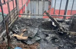 Hà Nội: Cháy nhà tại phố Pháo Đài Láng nghi do sự cố điện