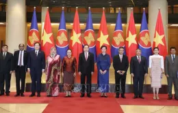 Chủ tịch Quốc hội Trần Thanh Mẫn tiếp Đại sứ, Đại biện các nước ASEAN và Timor-Leste