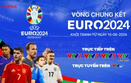 Lịch thi đấu và trực tiếp VCK Euro 2024 trên VTV