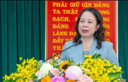 Phó Chủ tịch nước Võ Thị Ánh Xuân thăm và làm việc tại tỉnh Bà Rịa-Vũng Tàu