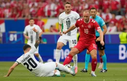 EURO 2024 | ĐT Slovenia 1-1 ĐT Đan Mạch: Eriksen lập công trong trận hòa thất vọng
