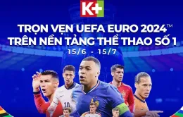 Euro 2024 và Copa America 2024 cùng lên sóng K+