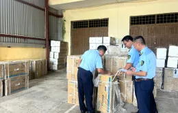 Tạm giữ 50 bộ điều hòa không có hóa đơn chứng từ trị giá hơn 400 triệu đồng