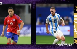 Chile - Argentina: Tái hiện chung kết năm 2016 (Copa America 2024, 08h00 ngày 26/06)