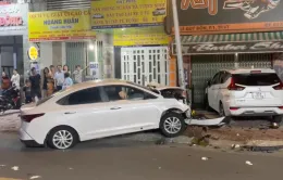 Nữ tài xế lái ô tô tông loạt xe ở Vũng Tàu vi phạm nồng độ cồn