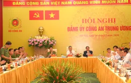 Khai mạc Hội nghị Đảng ủy Công an Trung ương 6 tháng đầu năm 2024