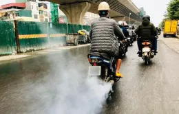 Sẽ có lộ trình kiểm định khí thải mô tô, xe gắn máy