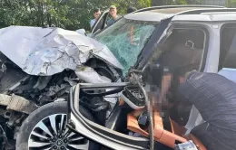 Vụ tai nạn giao thông trên cao tốc Nội Bài - Lào Cai: Lái xe ô tô con đã tử vong