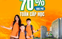 Tập đoàn FPT trao 240 suất học bổng khủng trị giá 70% học phí toàn cấp học dành cho học sinh xứ Thanh