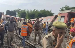 Lật tàu hỏa chở khách ở Ấn Độ, 2 người thiệt mạng, 35 người bị thương nặng