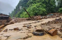 Dải hội tụ kết hợp áp thấp nhiệt đới gây mưa dông, nguy cơ lũ quét, sạt lở đất