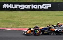 Đua xe F1 | Lando Norris giành vị trí xuất phát đầu tiên tại GP Hungary